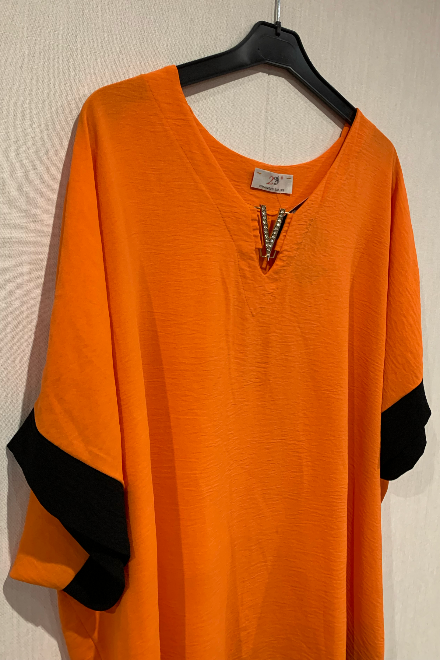 Top Maxima ORANJE/ZWART