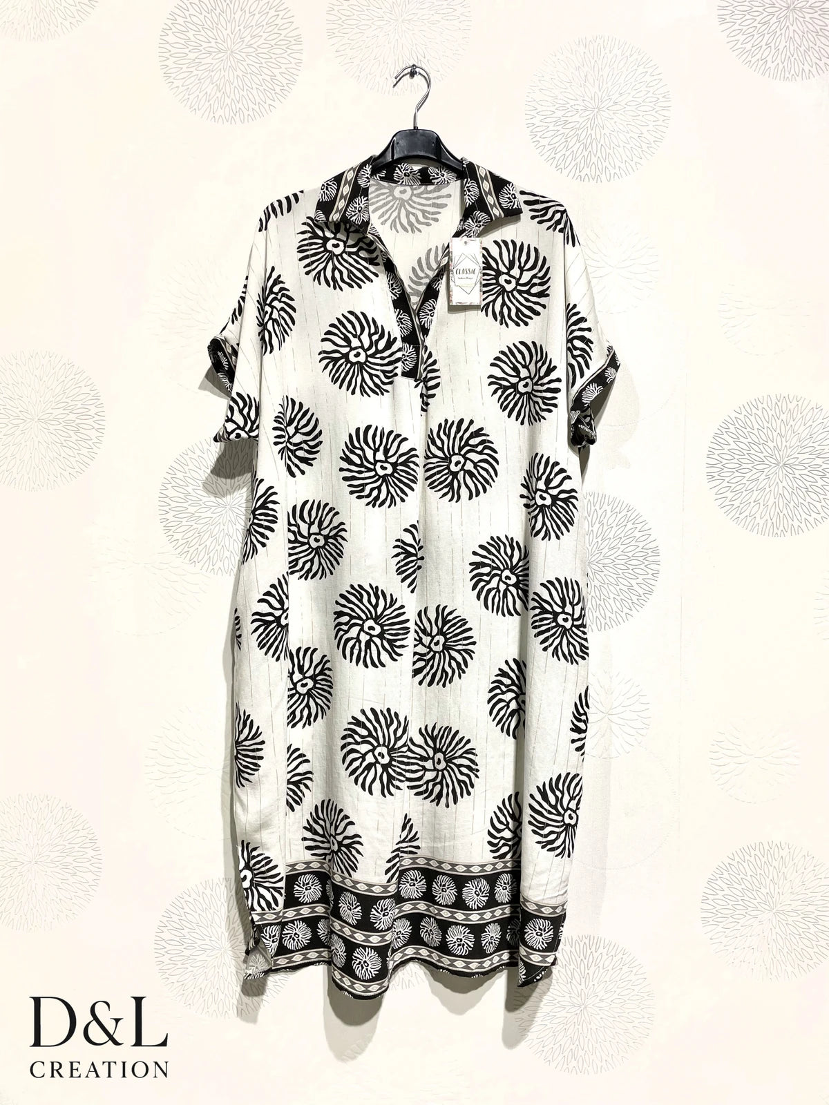 Jurk koraal plus size diverse kleuren