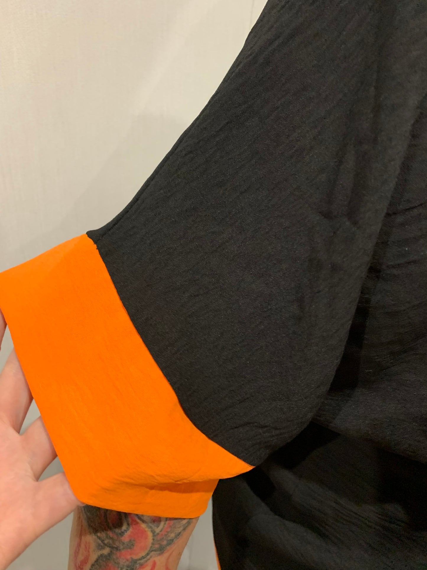 Top Maxima ZWART/ORANJE