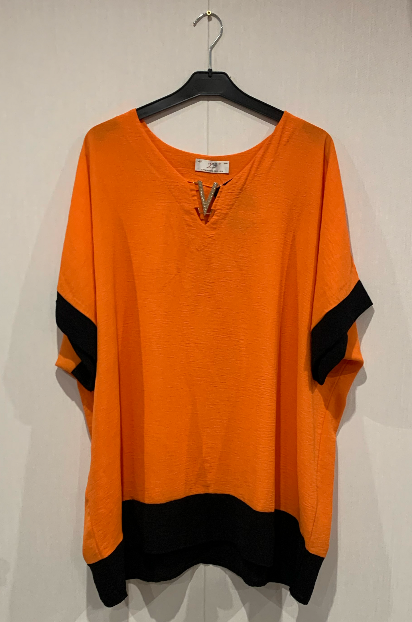 Top Maxima ORANJE/ZWART