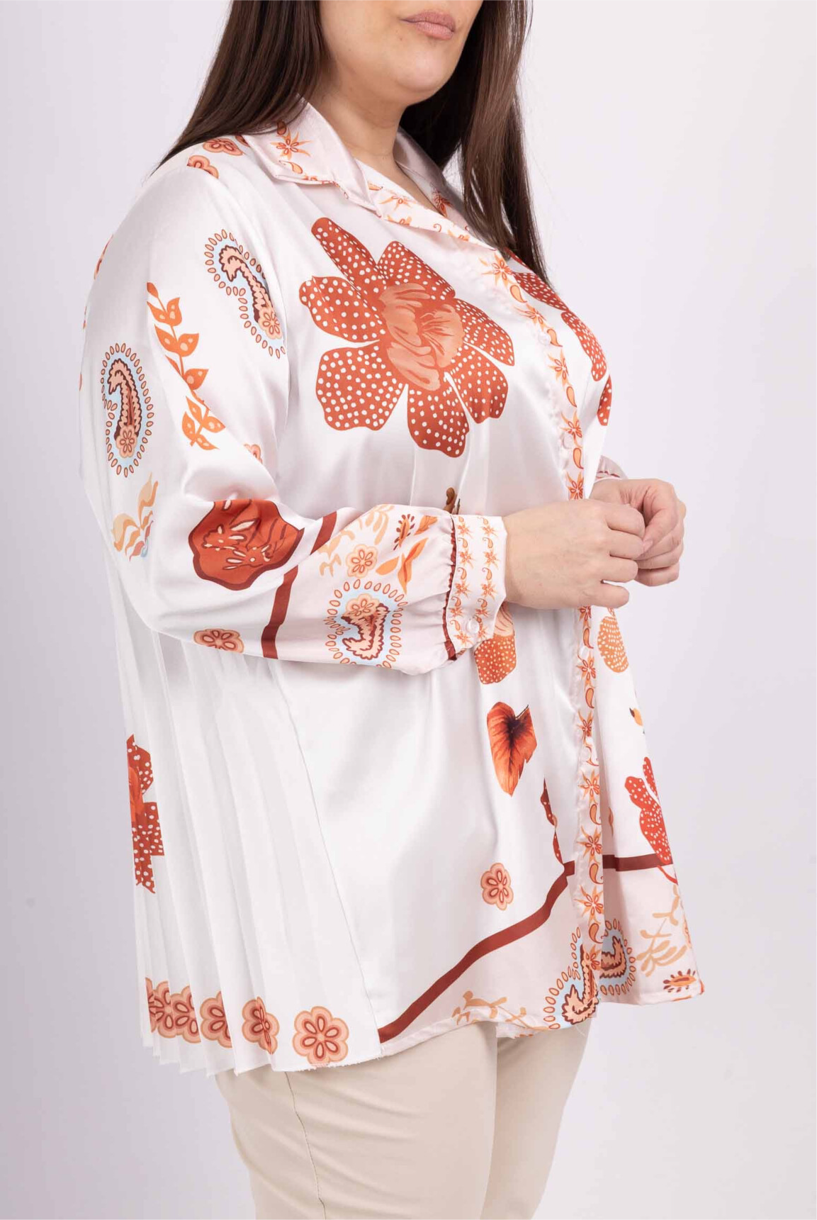 Blouse pioen