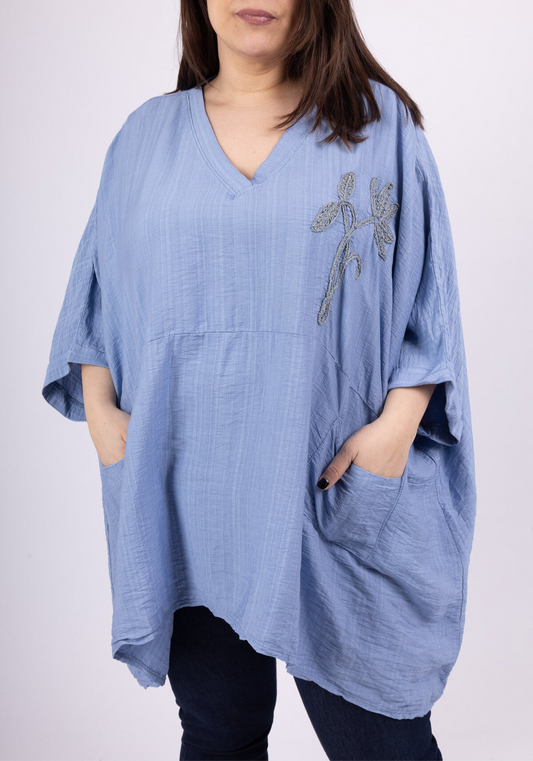 Tuniek flower JEANS
