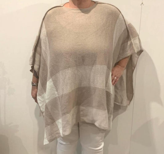 Poncho Poekie BEIGE