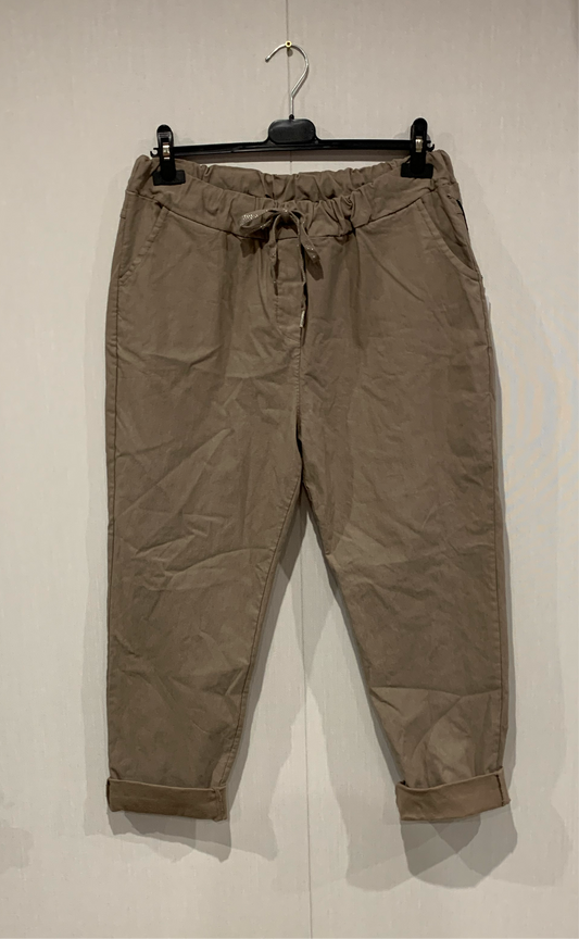 Broek Mona (warm) TAUPE