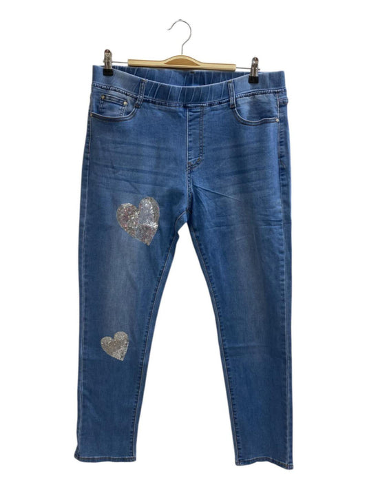 Jeans Pailletten