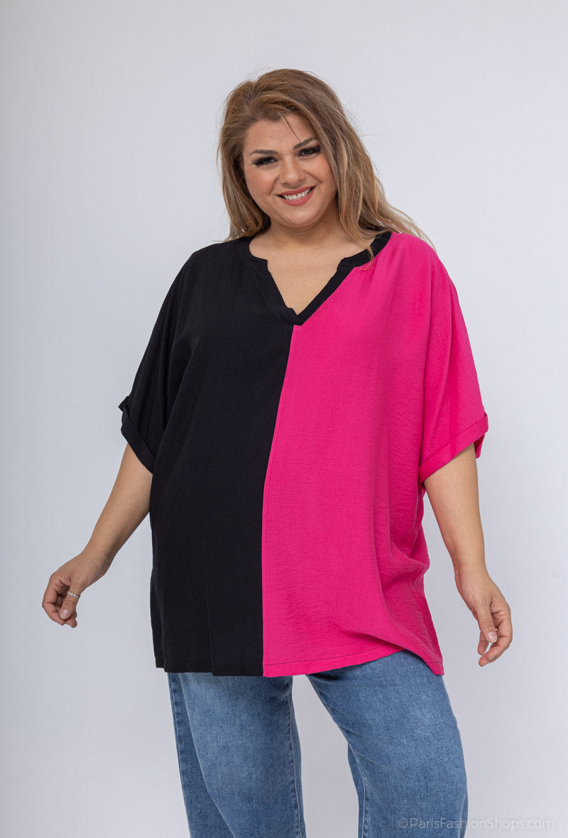 Top duo plus size diverse kleuren