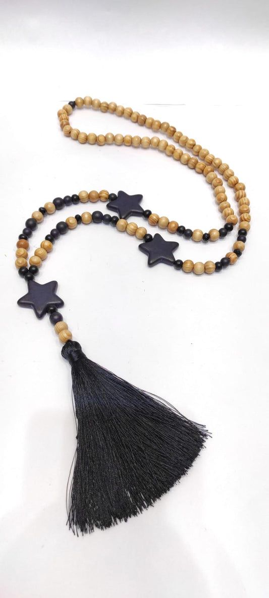 Ketting Ster ZWART
