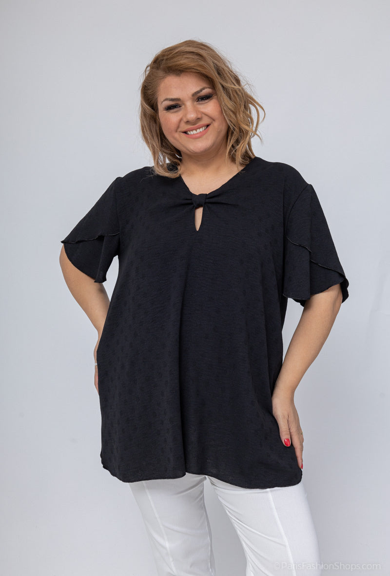 Top roeltje plus size diverse kleuren