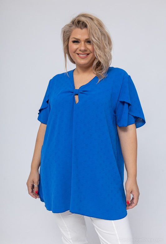 Top roeltje plus size diverse kleuren