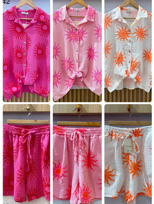 Setje zonnetjes plus size