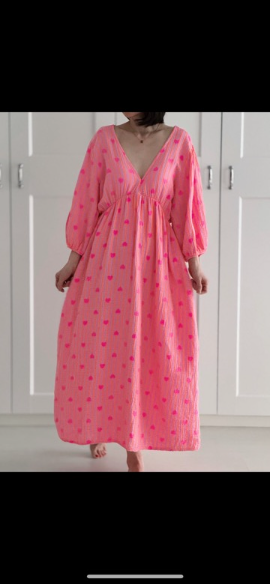 Hartjes jurk diverse kleuren