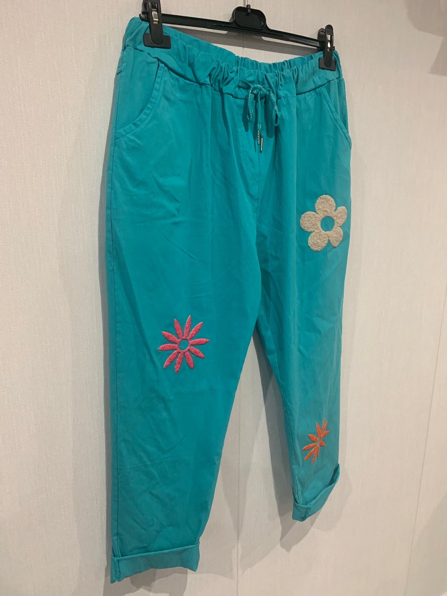 Broek stretch plus size diverse kleuren
