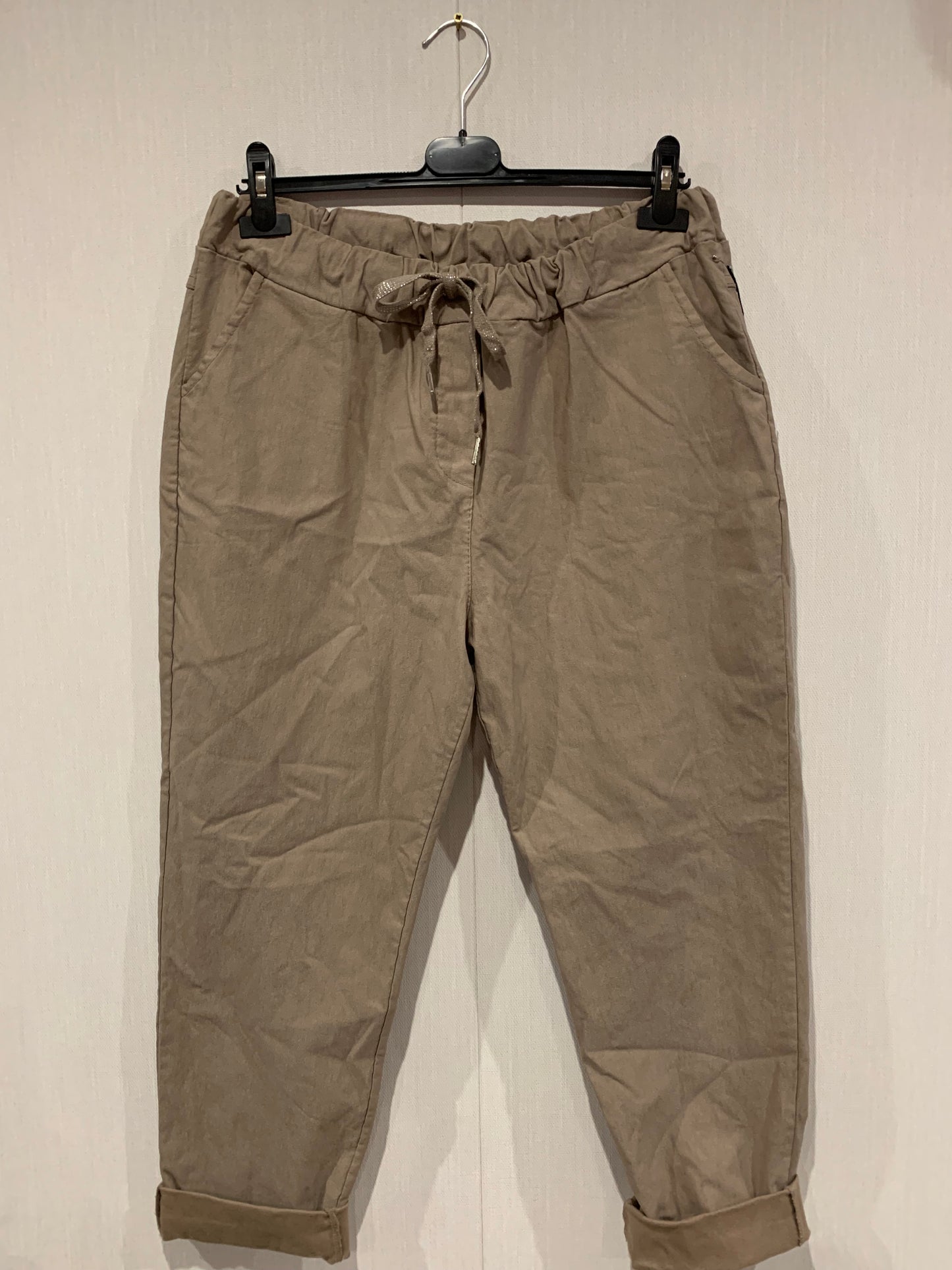 Broek stretch plus size diverse kleuren