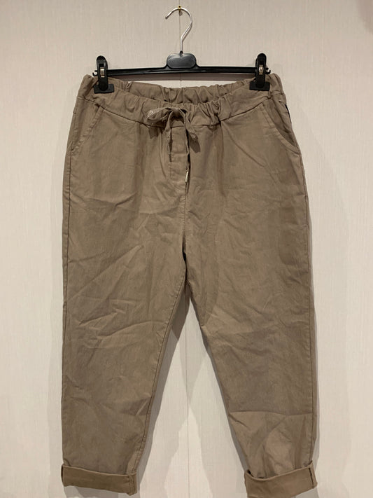 Broek stretch plus size diverse kleuren