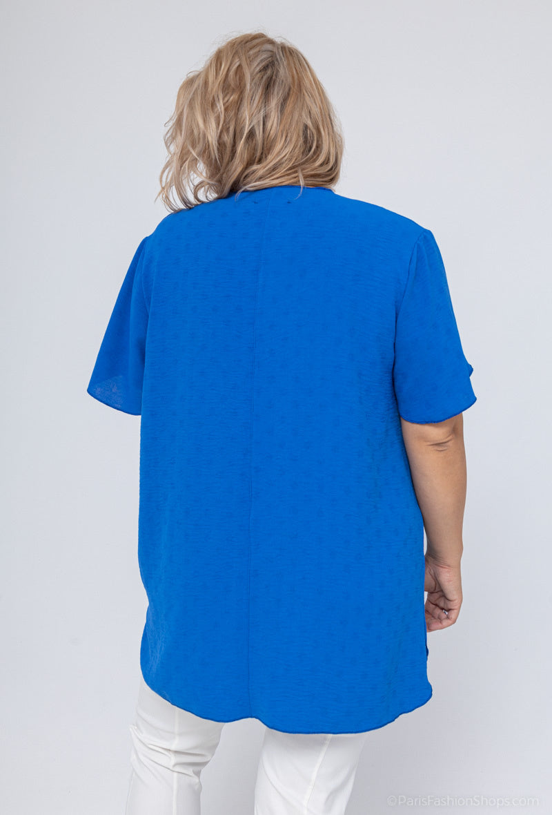 Top roeltje plus size diverse kleuren